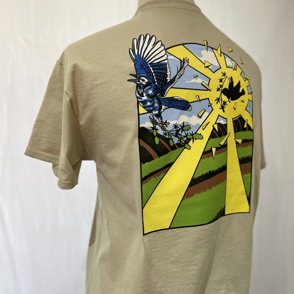 canna.apparel “Blue J of Happiness” Unisex T-Shirt - Picture 4 of 5